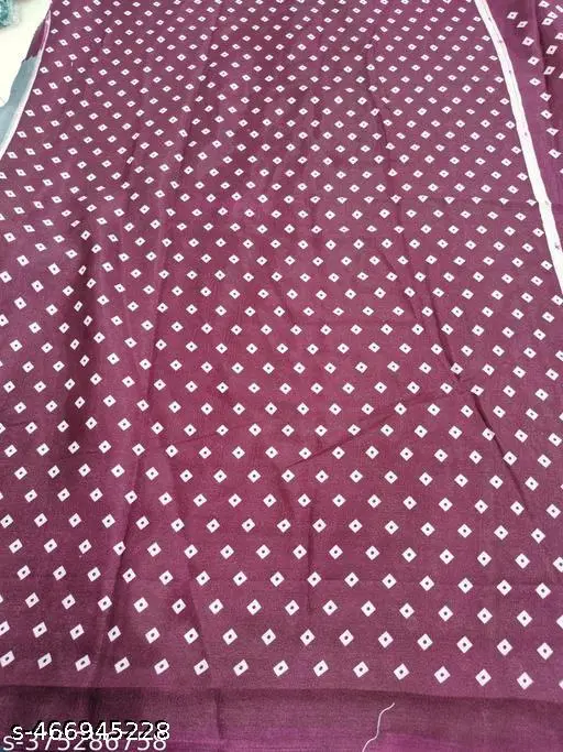 Soft Printed Georgette Saree - Image 4