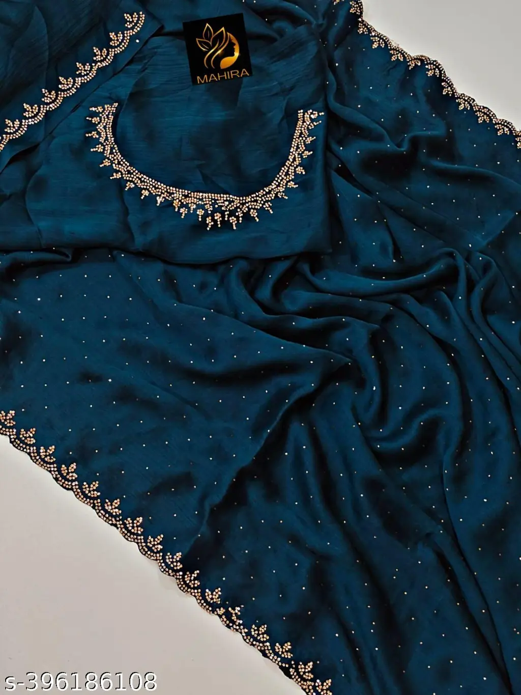 Elegant Sirovski Saree: Timeless Tradition - Image 2