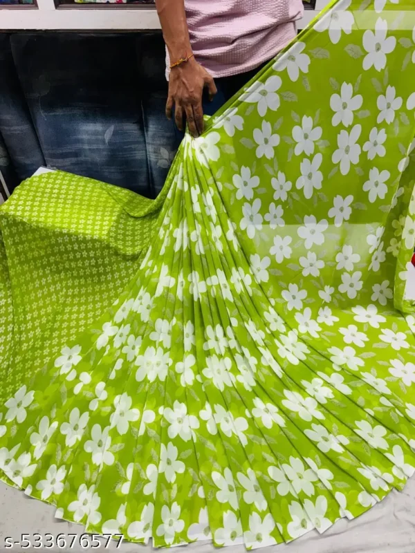 Everyday Chic Chiffon Saree Under 350