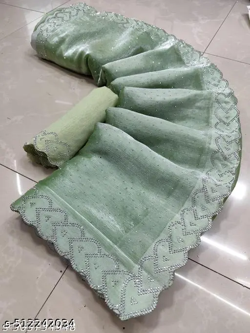Jimmichu Sirosky Work Saree - Image 3