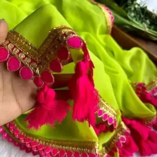 Embroidered Bollywood Saree: Classic Elegance