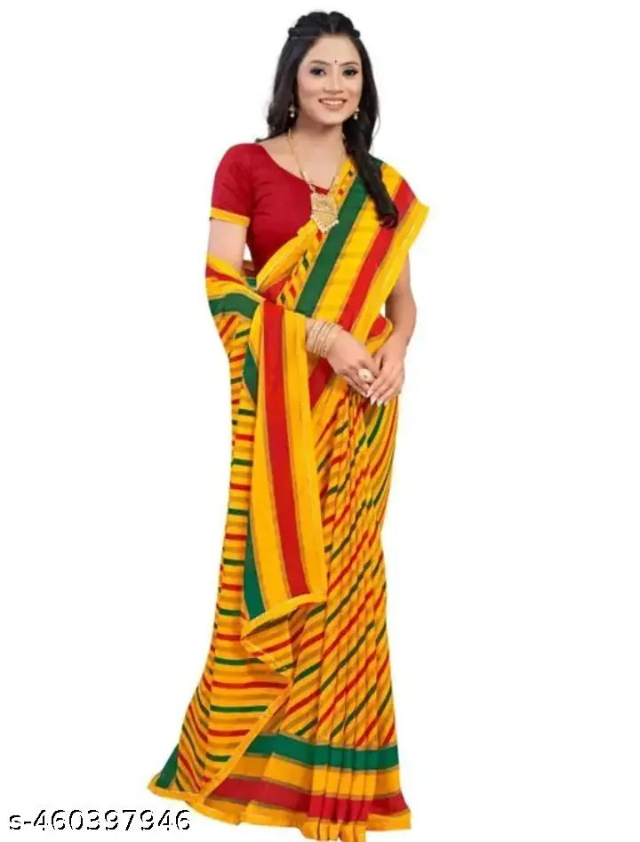 Everyday Elegance: Women's Printed Saree - Image 2
