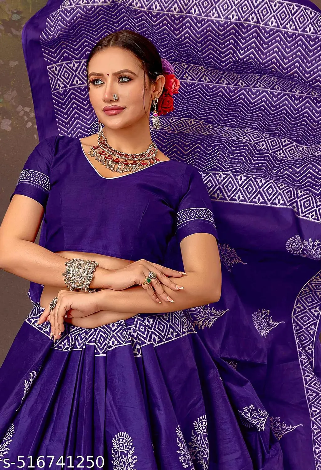 Pure Cotton Saree: Soft Comfort Drape - Image 4