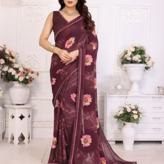 Everyday Elegance: Affordable Georgette Saree