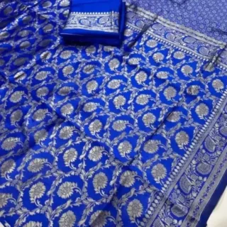 Soft Silk Saree, Wonderful Blouse Piece.