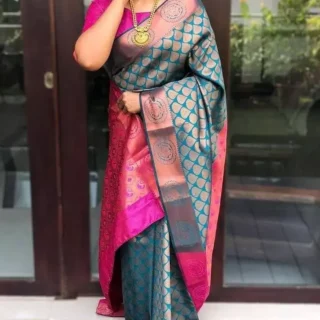 Maa Amar Kanjivaram Silk Saree
