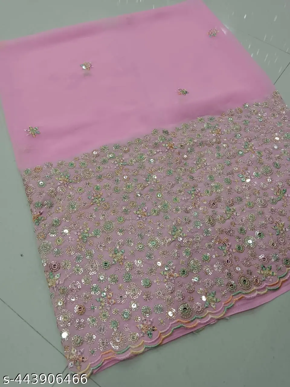 Georgette Sarees: Elegant & Fancy Drape - Image 2