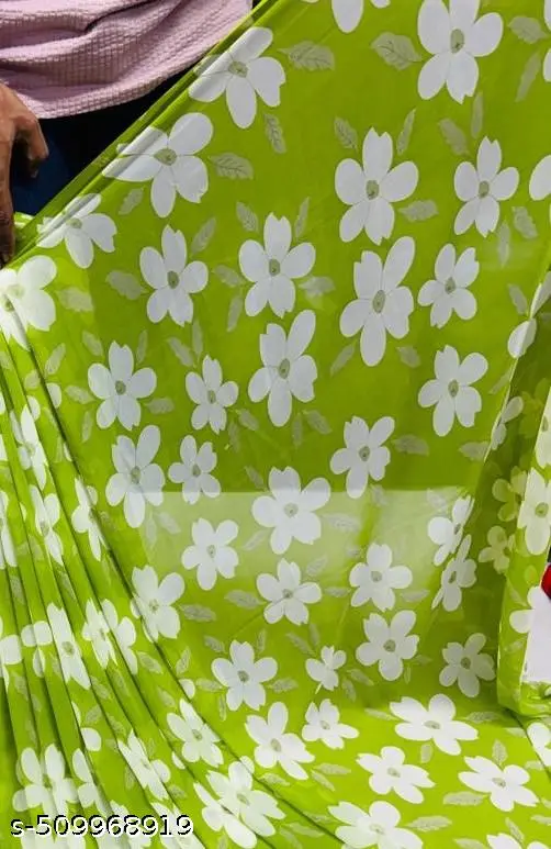 Printed Georgette Saree Blouse for Women - Image 4