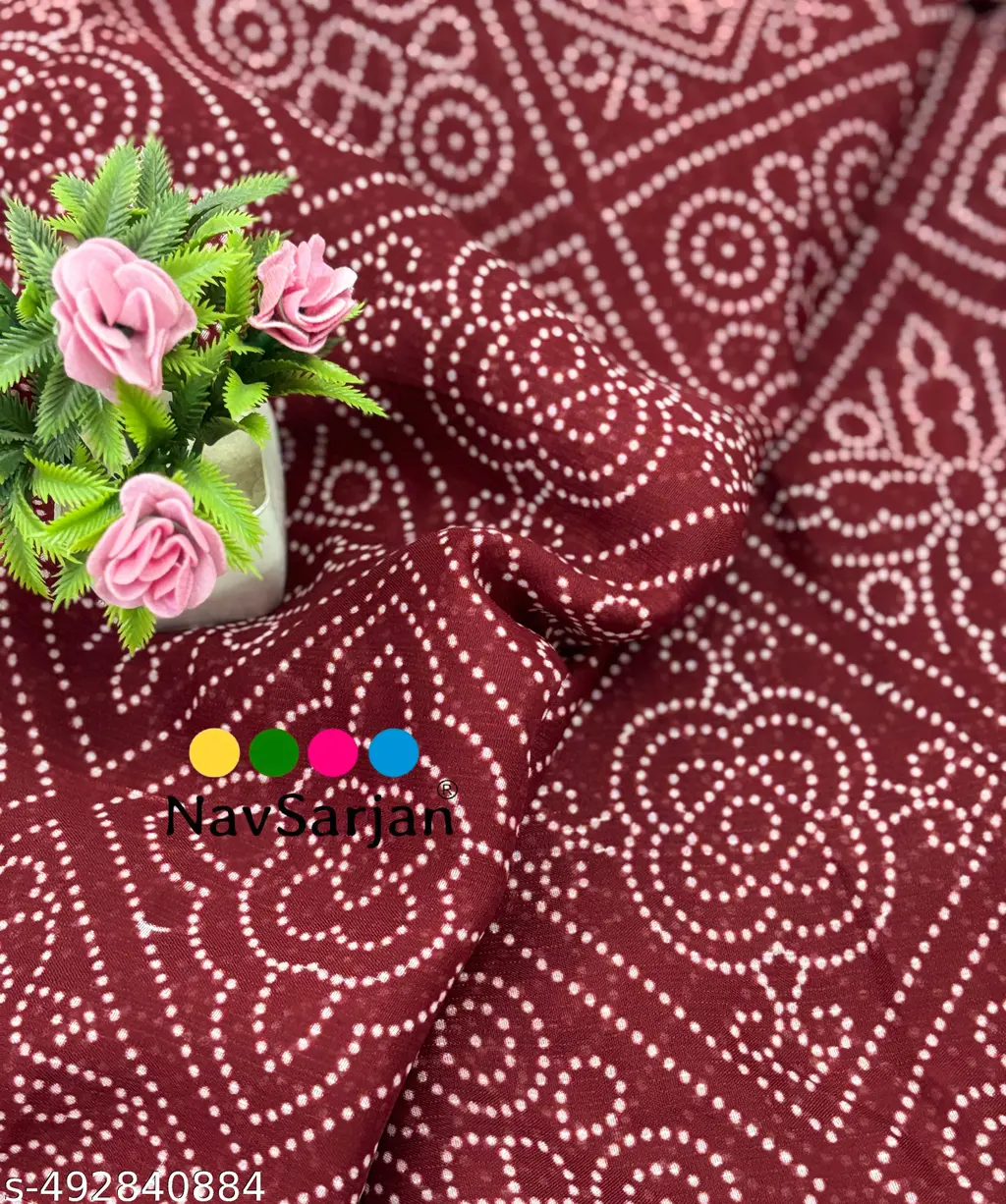 Navsarjan Maron Bandhani: Golden Dot Delight - Image 3