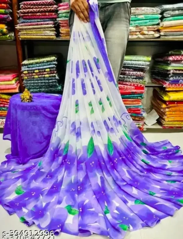 ptqot_1024.webp Blue & White Georgette Designer Saree