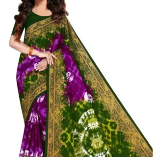 Sambalpuri Inspired Cotton Printed Saree
