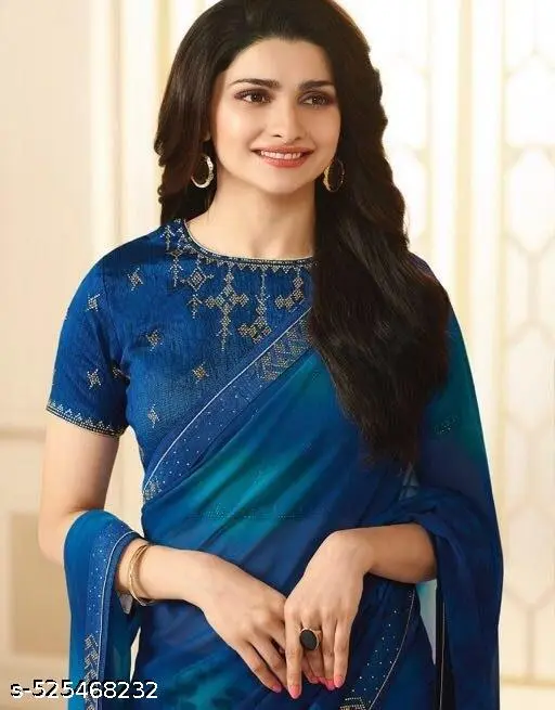 Stylish Saree Blouse Piece for Women - Image 2