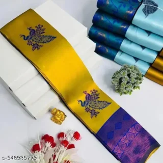 Elegant Kanjeevaram Silk Saree & Blouse