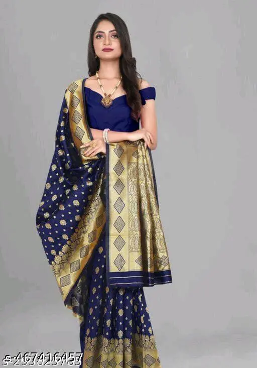 Elegant Silk Saree: Timeless Tradition - Image 3