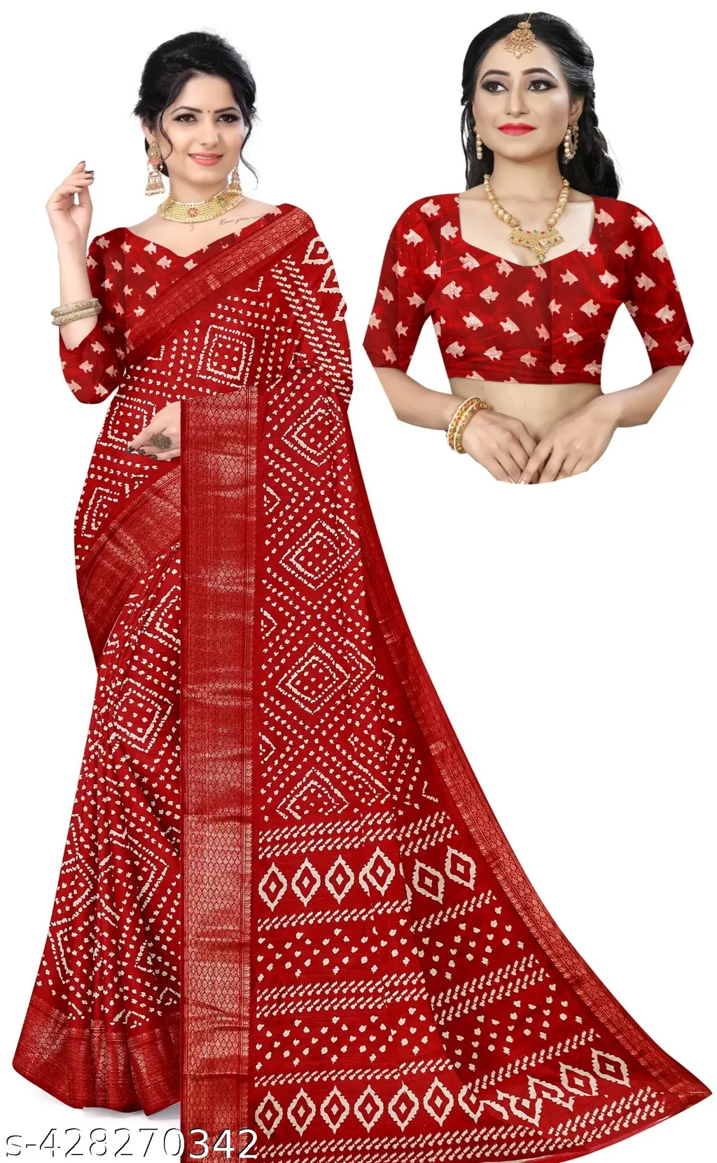 Printed Cotton Blouse: Daily Wear Comfort - Image 2