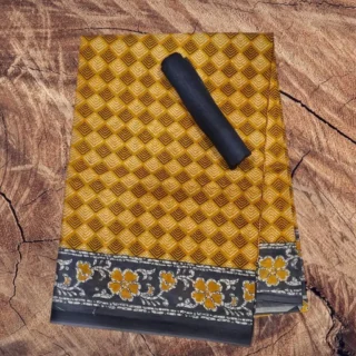Jaipuri Hand Block Printed Cotton Saree