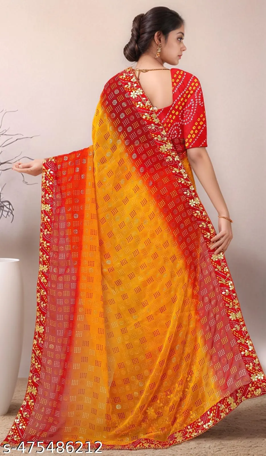 Bandhani Sarees: Affordable Elegance - Image 4