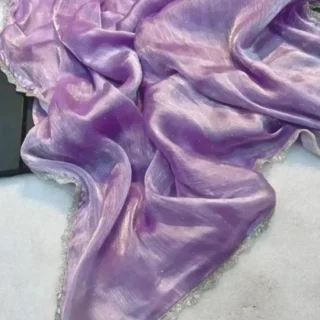 Jimmy Chu Organza Sarees: Party Wear