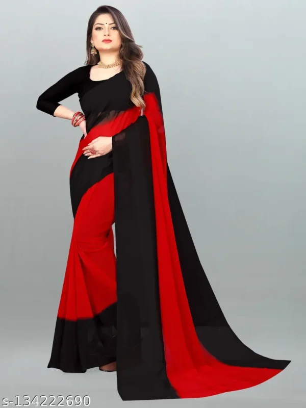Anand Sarees: Shaded Georgette Blouse Piece