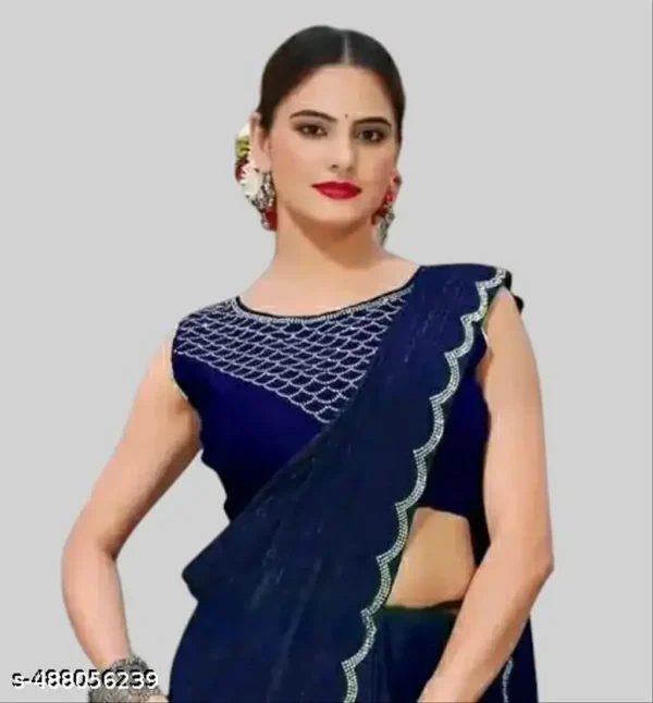Siroski Diamond Soft Sarees: New & Fancy