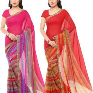 Royalstop Georgette Saree: Daily Elegance