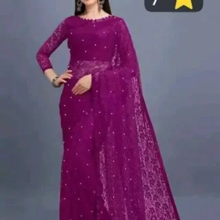 Trending Net Saree