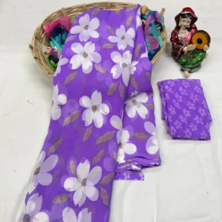 rtf0m_1024.webp Balaji's Printed Georgette Saree