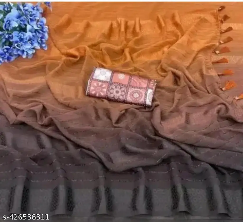 Sia: Handwoven Zari Saree - Image 3