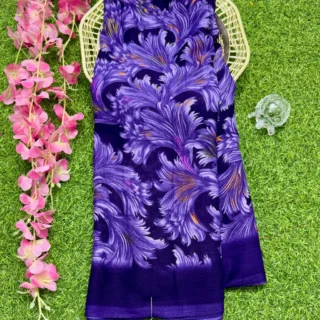Everyday Elegance: Georgette Saree