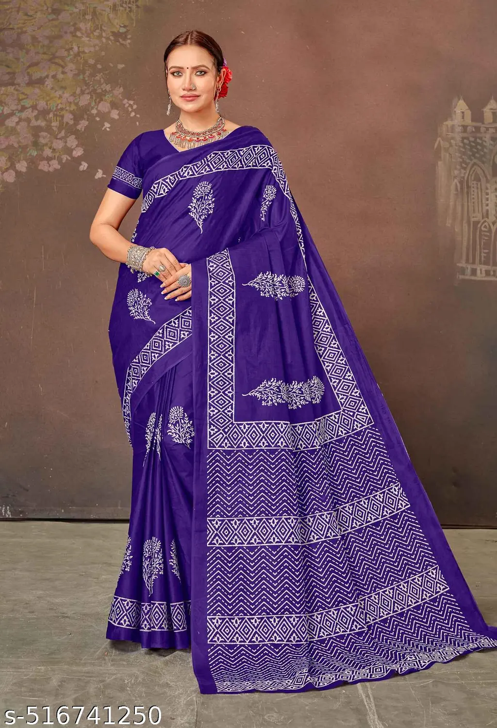 Pure Cotton Saree: Soft Comfort Drape - Image 2