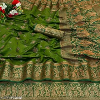 Banarasi Silk Saree: Rich Pallu Design
