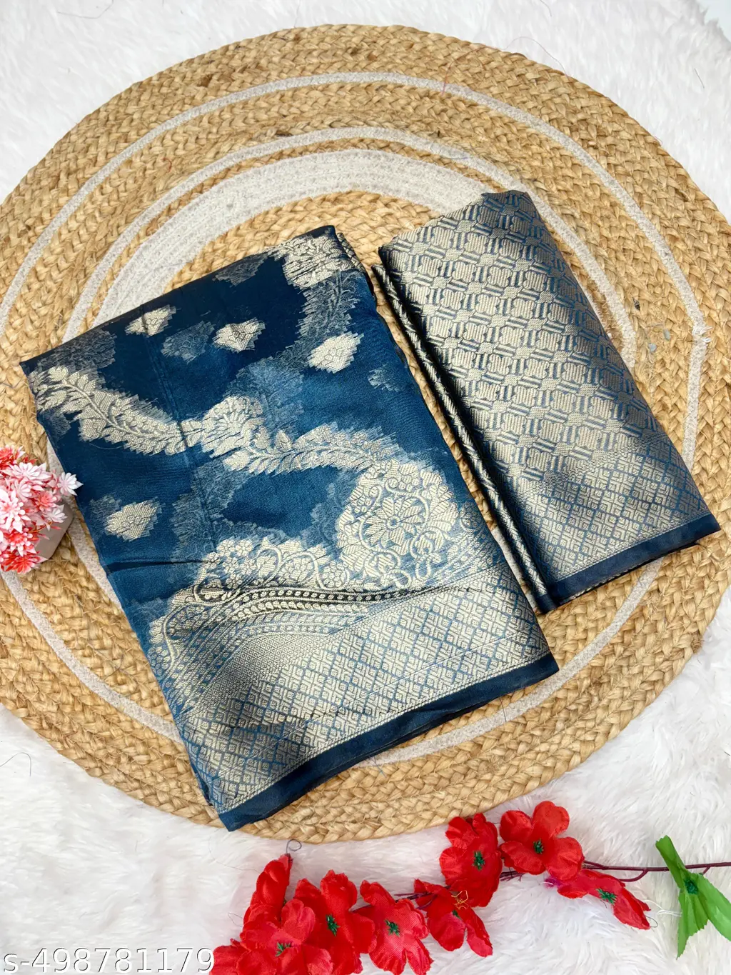 Biutiful Organza Saree - Image 3