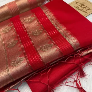 Designer Organza Silk Saree