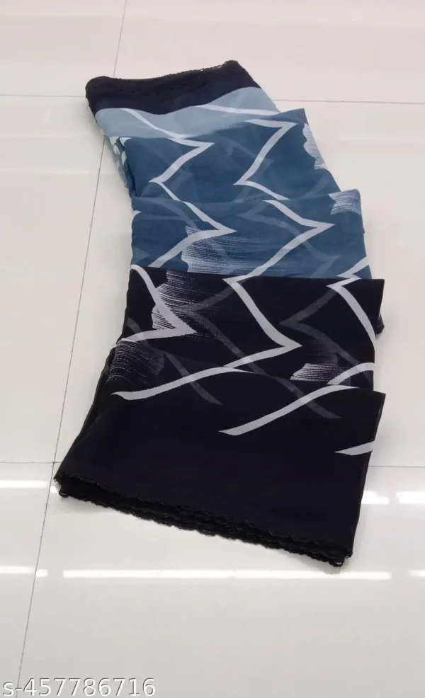 Trendy Georgette Lehriya Saree: Party or Daily
