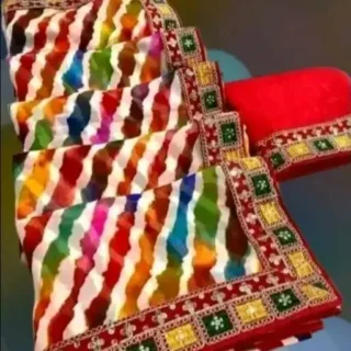Bandhani & Banarsi: Designer Bollywood Sarees