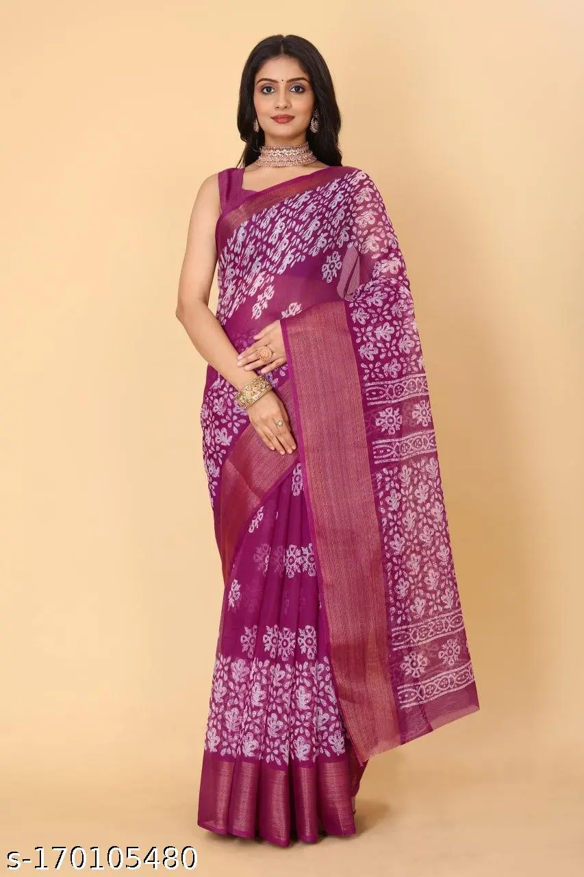 Zareena Grey Bandhani Saree with Blouse - Image 2