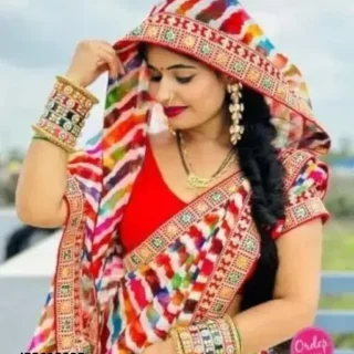 Navsarjan Bandhani Saree: Vibrant Daily & Party
