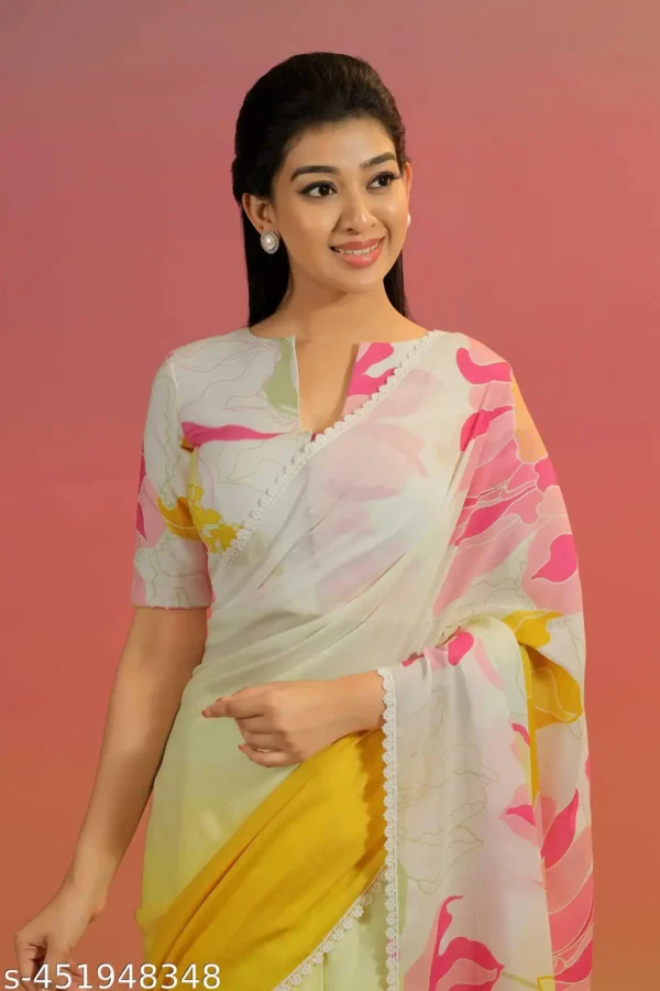 Stylish Party Wear Saree Collection