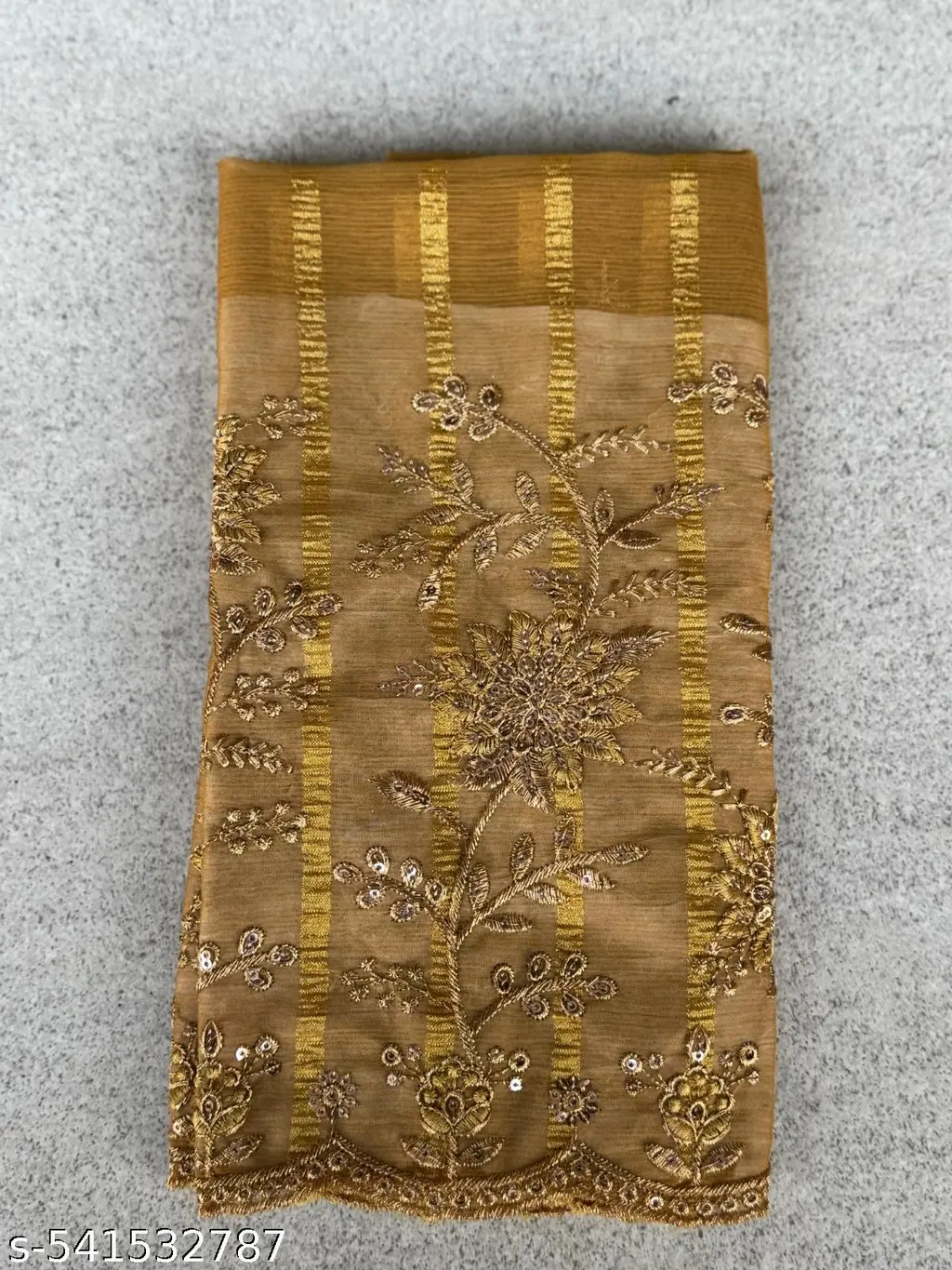 Weightless Saree: Embroidered Glamour & Comfort - Image 3