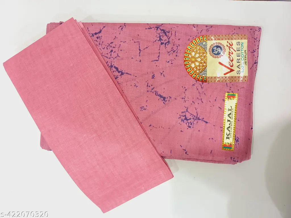 Pure Cotton Saree: Simple Comfort - Image 3