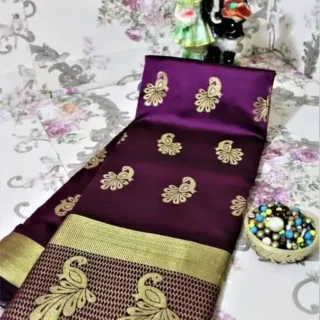 Trendy Jacquard Saree