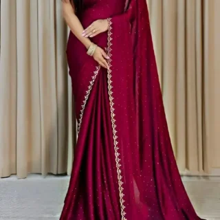 Fancy Handwork Saree: Party & Festive