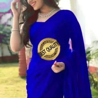 Elegant Georgette Saree Women's Choice