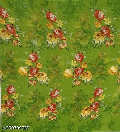 Combo Floral Georgette Sarees: Set of 2 - Image 2