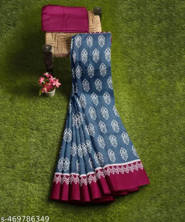uevwk_1024.webp Hand Block Printed Cotton Saree