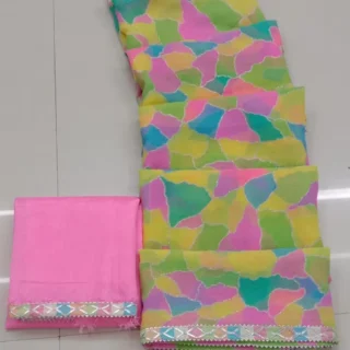 Trendy Chiffon Zari Saree: 2024 Collection
