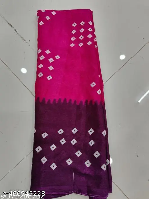 Soft Printed Georgette Saree - Image 2