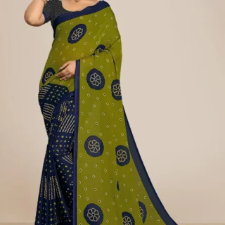uueqj_1024.webp Kanooda Prints Bandhani Georgette Saree