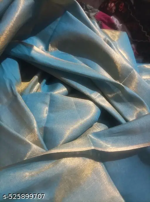 Silk & Taant Saree: Woven Elegance - Image 2