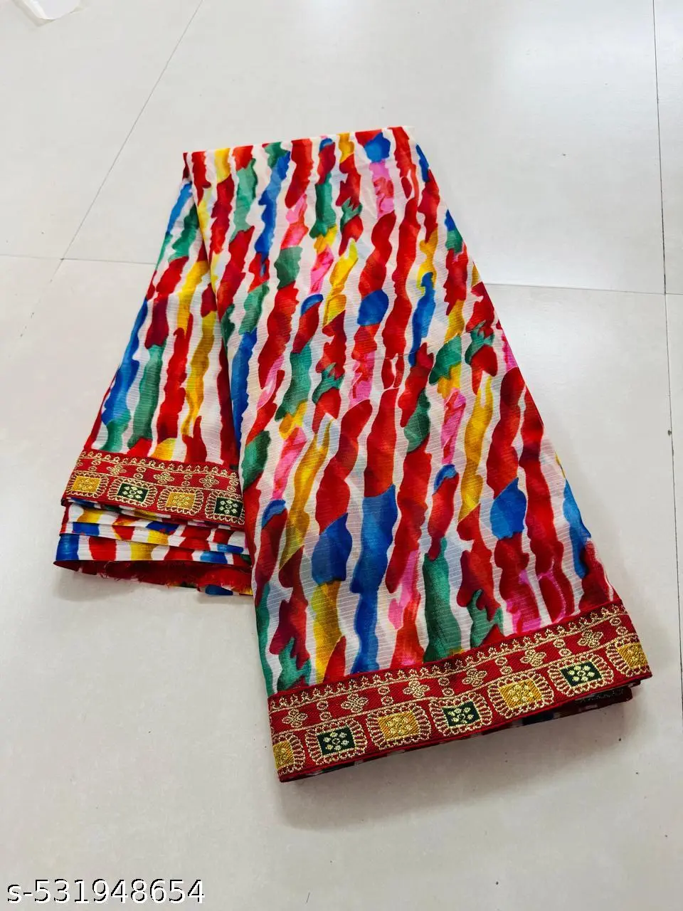 Exquisite Bandhani Georgette Saree Collection - Image 3